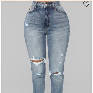 Fashion nova boyfriend jeans